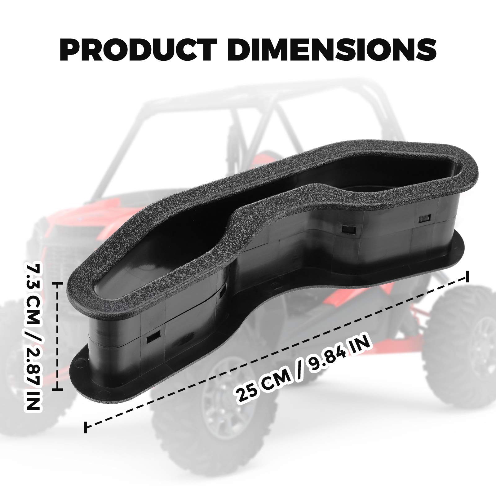 Foto 4 pulgar | Bisel De Paso De Arnés Utv Kemimoto Para Polaris Rzr - Venta Internacional.