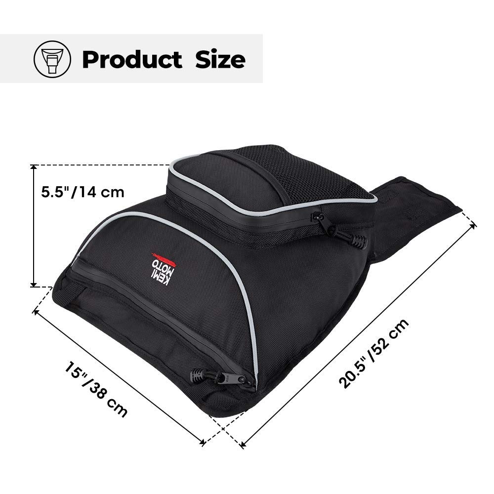 Foto 8 pulgar | Bolsa De Almacenamiento Utv Center Kemimoto Compatible Con Polaris Rzr - Venta Internacional.