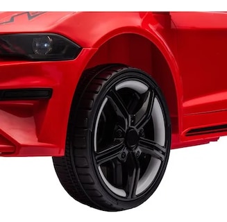 Foto 2 | Montable Electrico Tipo Mustang Le Monde Rojo