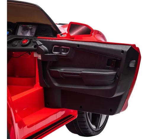 Foto 3 | Montable Electrico Tipo Mustang Le Monde Rojo