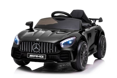 Foto 1 | Pingüe Montable Eléctrico Niños Mercedes Benz Gt R - Licencia Oficial | R/c 2.4 Ghz | 12v 4.5ah | 2 Motores 380 Negr