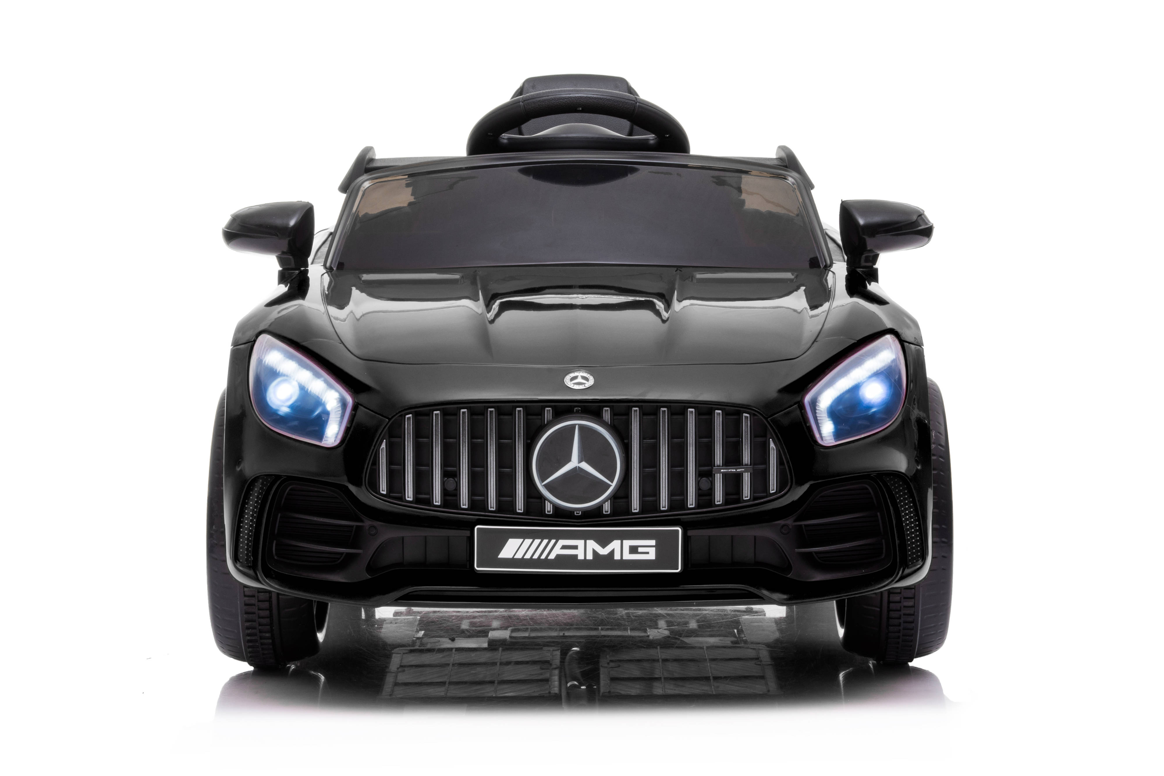 Foto 2 | Pingüe  Montable Eléctrico Niños Mercedes Benz  Gt R - Licencia Oficial | R/c 2.4 Ghz | 12v 4.5ah | 2 Motores 380 Negr