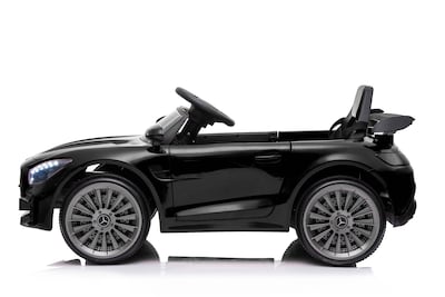 Foto 3 | Pingüe Montable Eléctrico Niños Mercedes Benz Gt R - Licencia Oficial | R/c 2.4 Ghz | 12v 4.5ah | 2 Motores 380 Negr