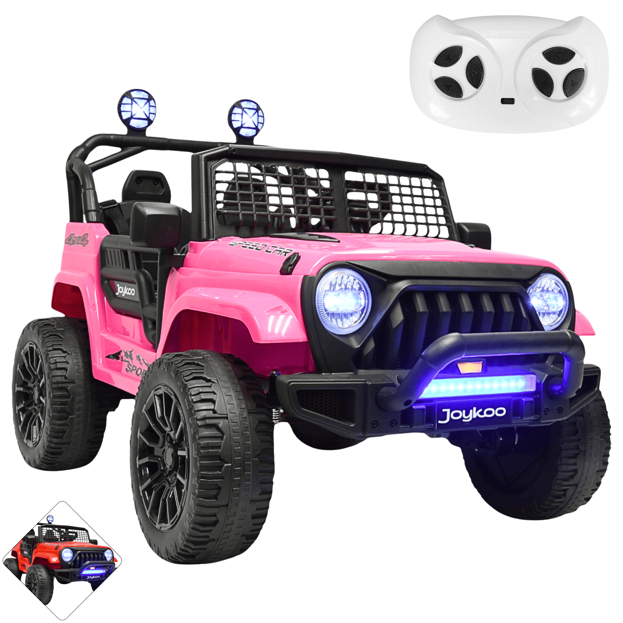 Foto 2 pulgar | Camioneta Montable Electrica Para Niños Con Luz Led Y Sonido Conexión Bluetooth 12v - Rosa