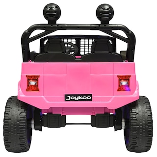 Foto 8 | Camioneta Montable Electrica Para Niños Con Luz Led Y Sonido Conexión Bluetooth 12v - Rosa