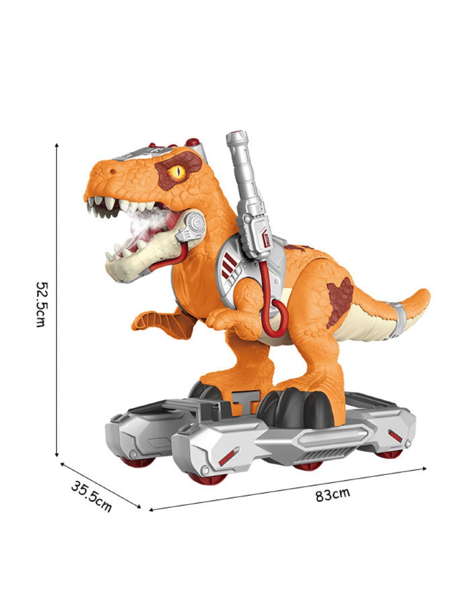 Foto 5 | Dinosaurio Montable Con Luz Y Sonido