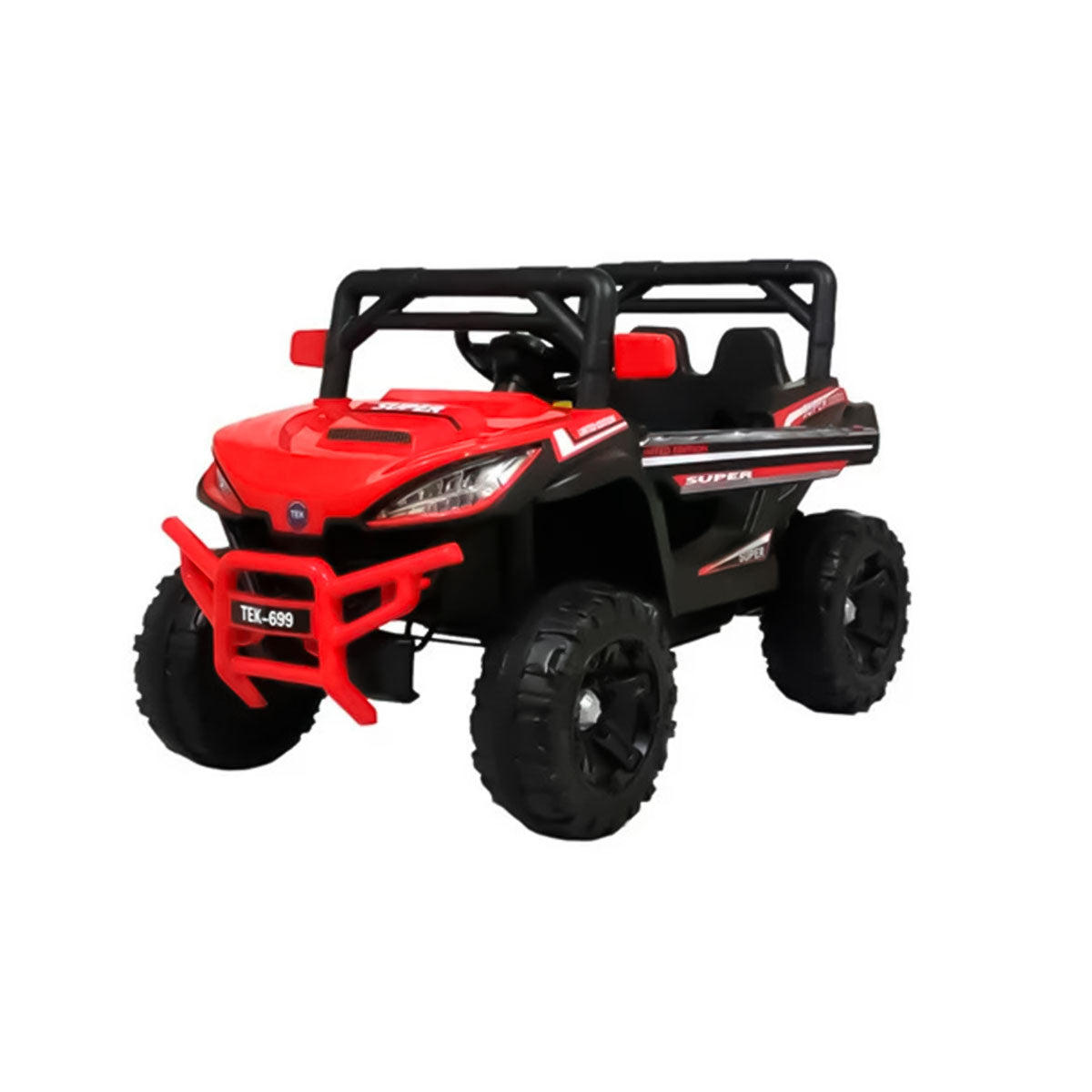 Foto 2 pulgar | Coche Eléctrico Todoterreno Para Niños, Color Rojo