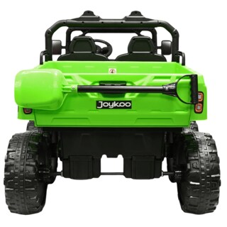 Foto 8 | Montable Eléctrico Para Niños Tractor 6x6 Caja De Vuelco Atomática Luz Y Sonido Bluetooth 12v - Verde