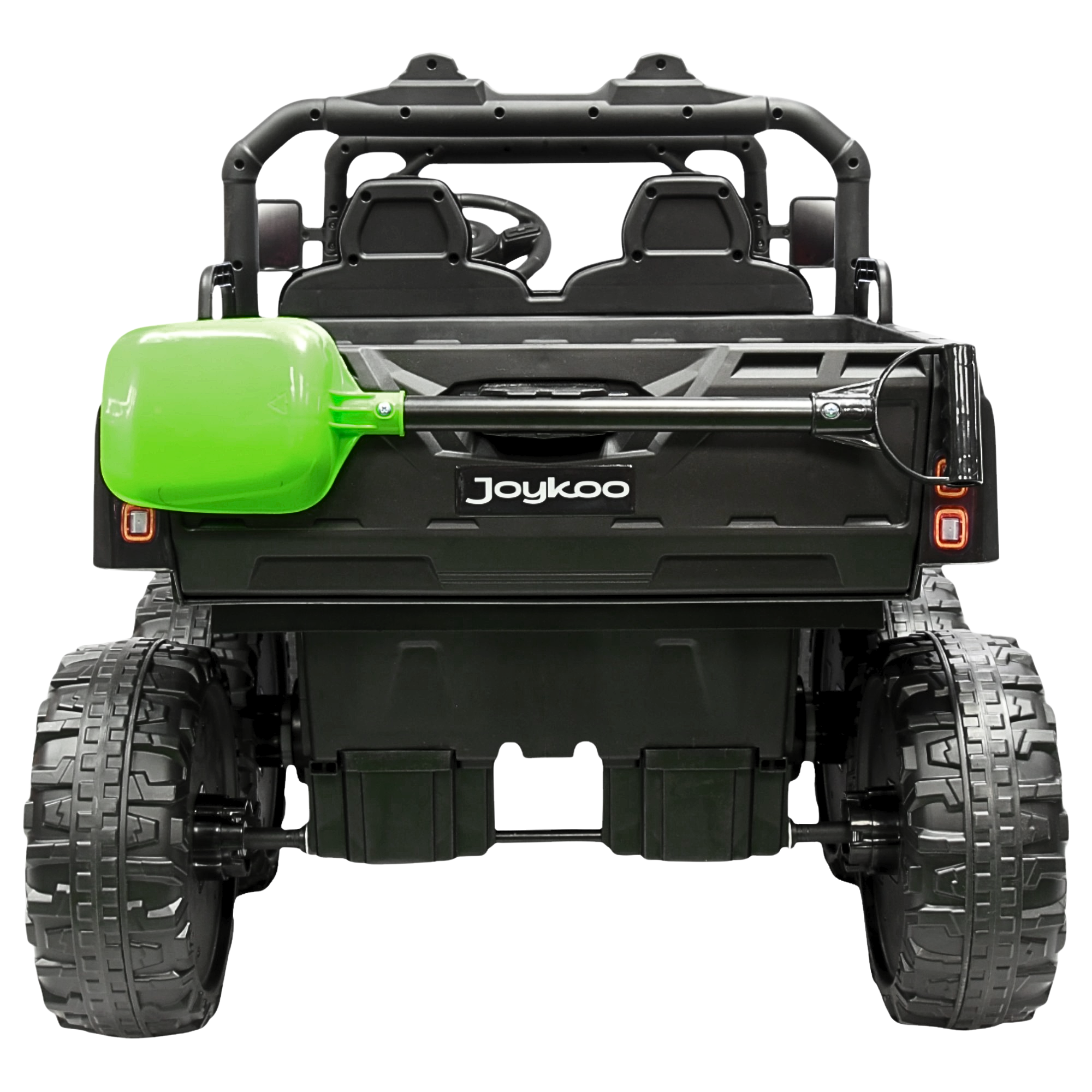 Foto 9 pulgar | Montable Eléctrico Para Niños Tractor 6x6 Caja De Vuelco Atomática Luz Y Sonido Bluetooth 12v - Negro