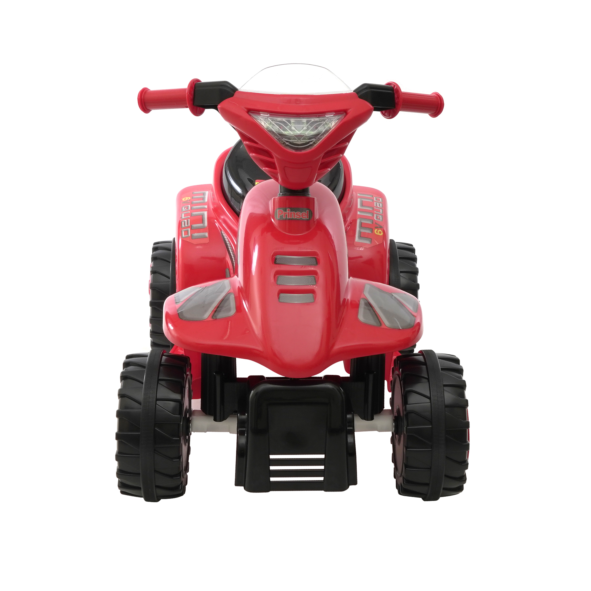 Foto 3 pulgar | Moto Eléctrica Prinsel Mini Quad Boy Rojo 6 Volts