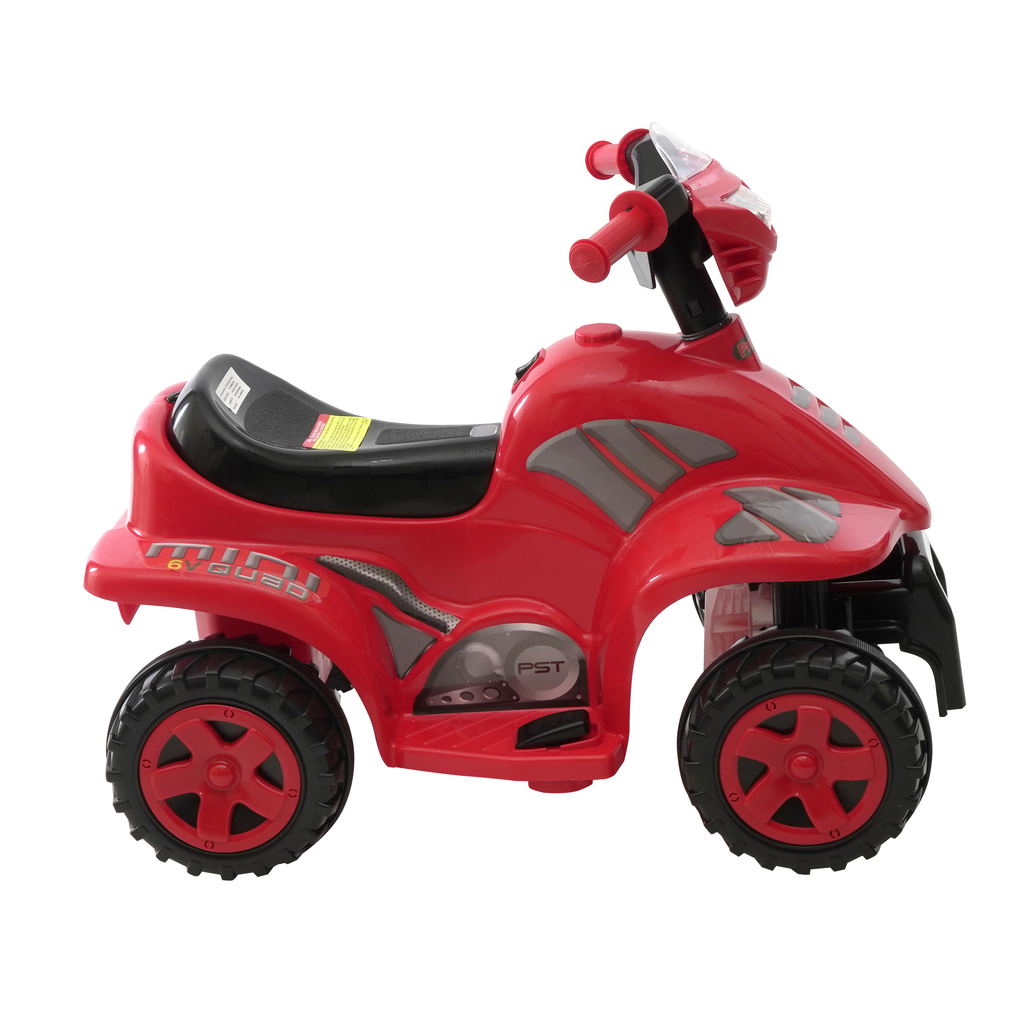 Foto 4 pulgar | Moto Eléctrica Prinsel Mini Quad Boy Rojo 6 Volts