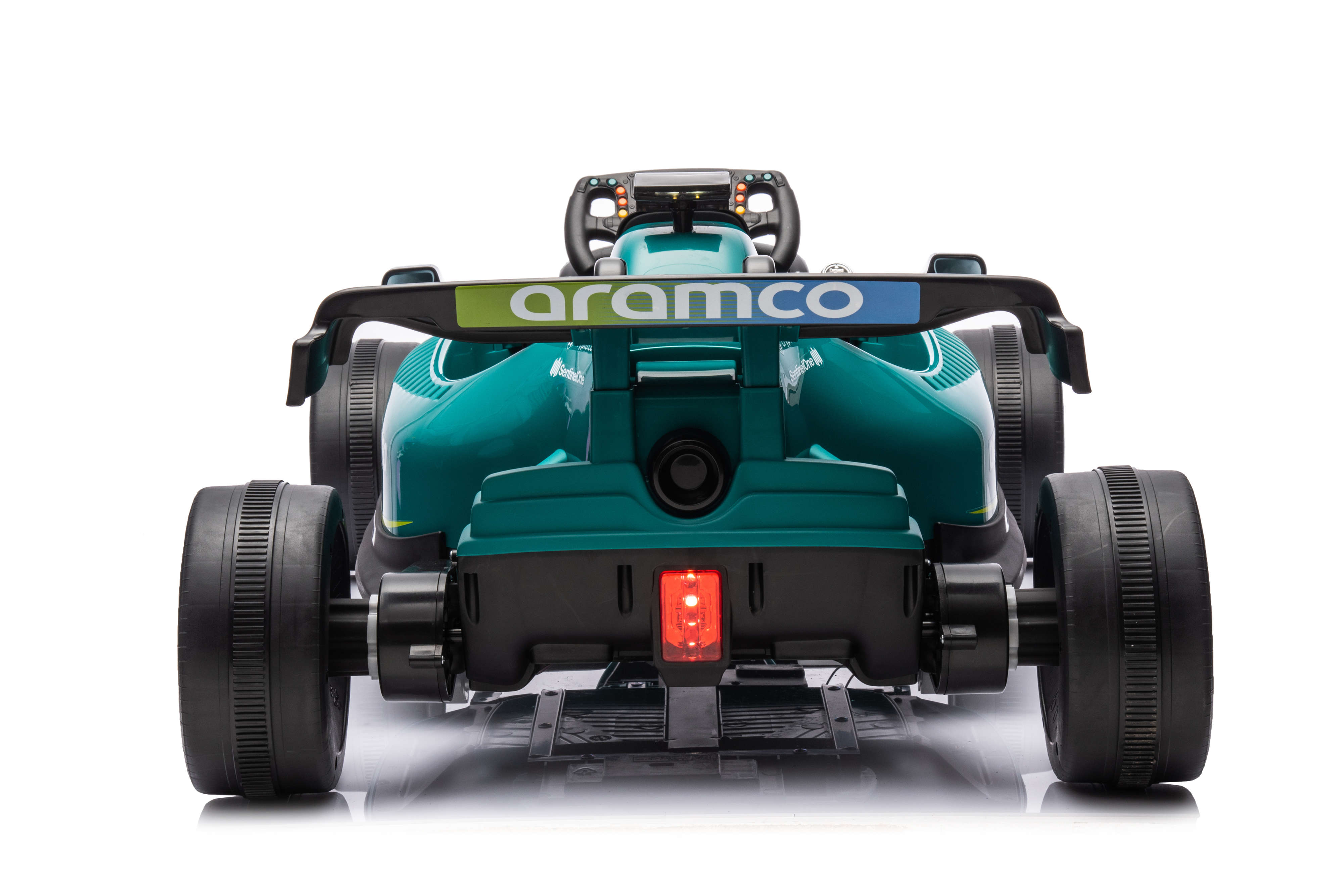Foto 6 pulgar | Pingüe  Montable Go-kart Eléctrico Niños Aston Martin Formula 1 Team Amr23 - Licencia Oficial | Control Remoto 2.