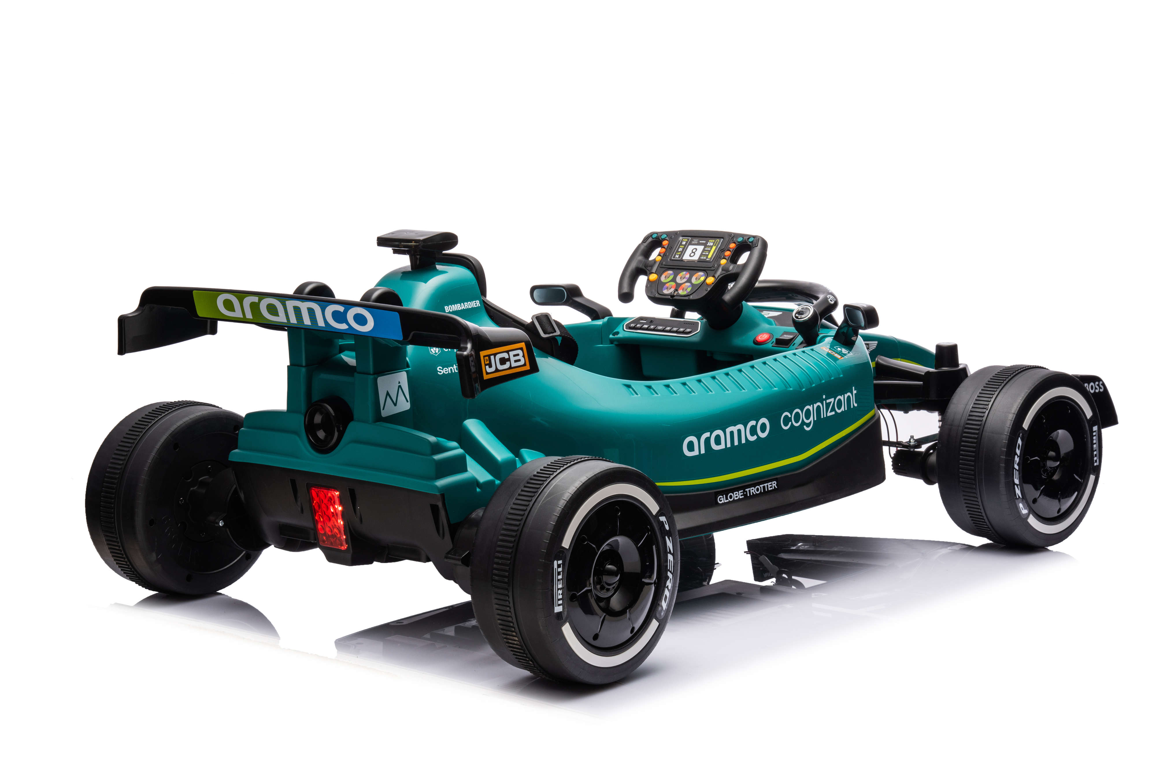 Foto 7 pulgar | Pingüe  Montable Go-kart Eléctrico Niños Aston Martin Formula 1 Team Amr23 - Licencia Oficial | Control Remoto 2.