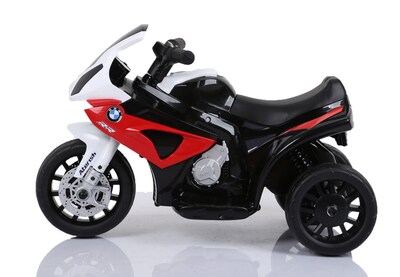 Foto 1 | Pingüe Motocicleta Montable Eléctrica Para Niños Bmw S1000 Rr - Licencia Oficial | Batería 6v Faros Led Música
