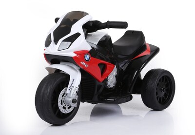 Foto 2 | Pingüe Motocicleta Montable Eléctrica Para Niños Bmw S1000 Rr - Licencia Oficial | Batería 6v Faros Led Música