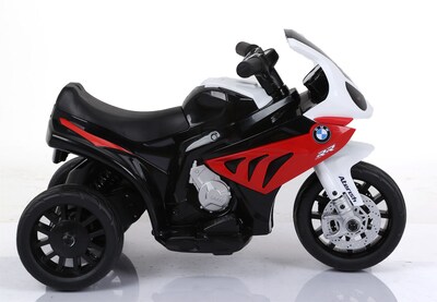 Foto 5 | Pingüe Motocicleta Montable Eléctrica Para Niños Bmw S1000 Rr - Licencia Oficial | Batería 6v Faros Led Música