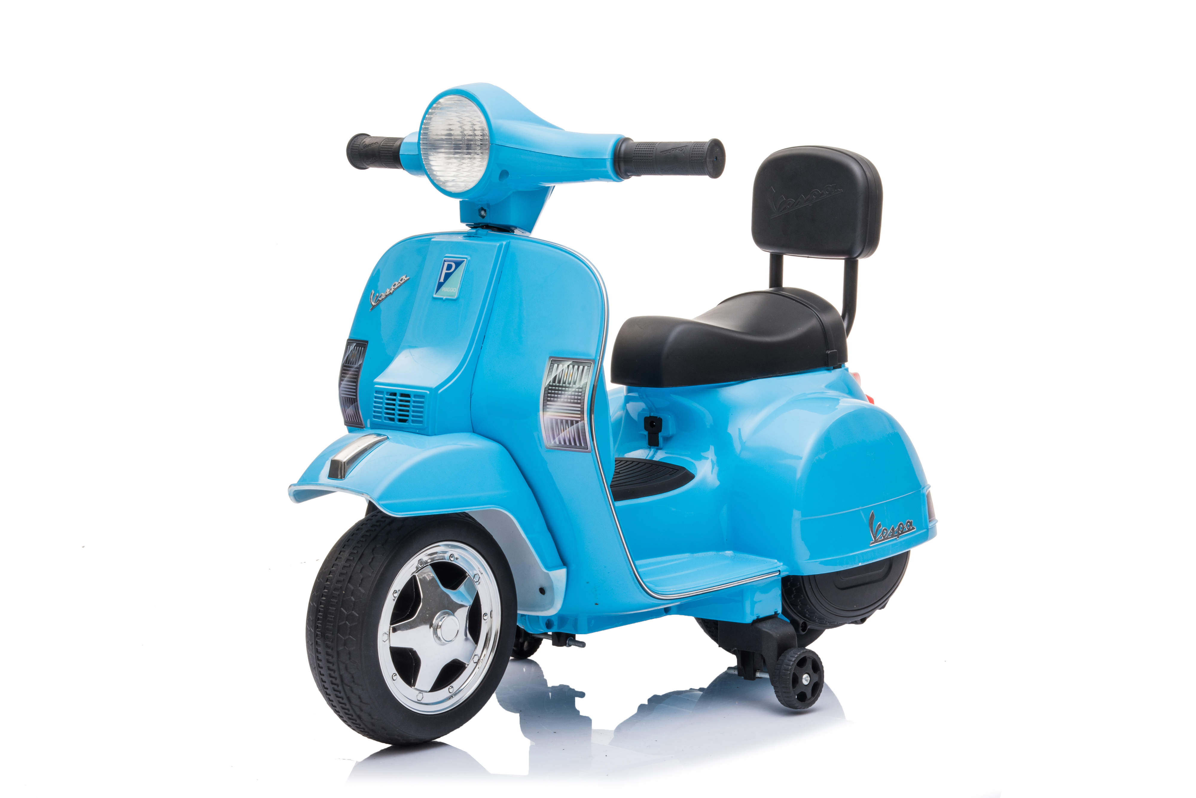 Foto 2 | Pingüe  Motocicleta Montable Eléctrica Para Niños Vespa Px150 - Licencia Oficial | Batería 6v 4.5ah | Música  Pedal