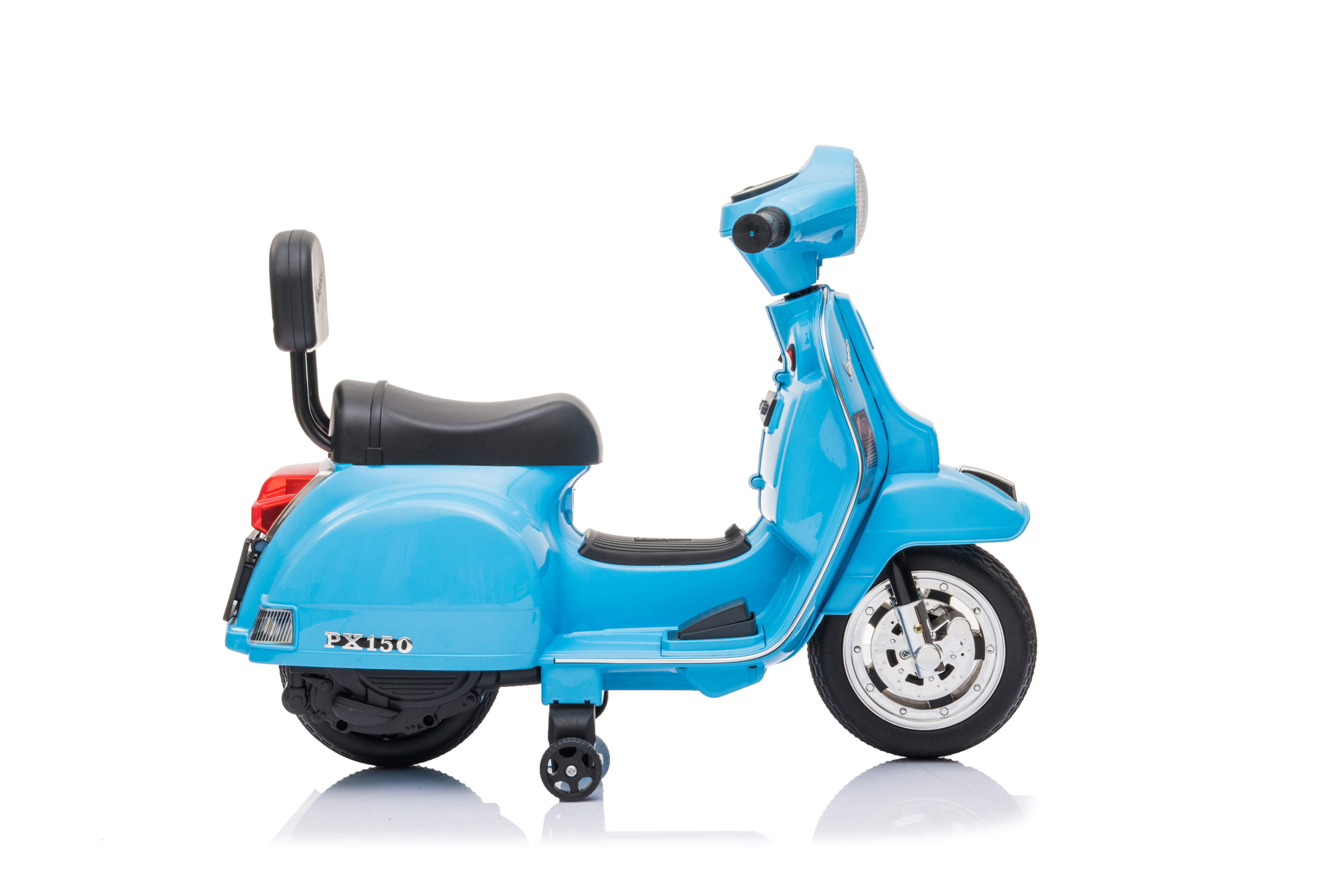 Foto 7 pulgar | Pingüe  Motocicleta Montable Eléctrica Para Niños Vespa Px150 - Licencia Oficial | Batería 6v 4.5ah | Música  Pedal