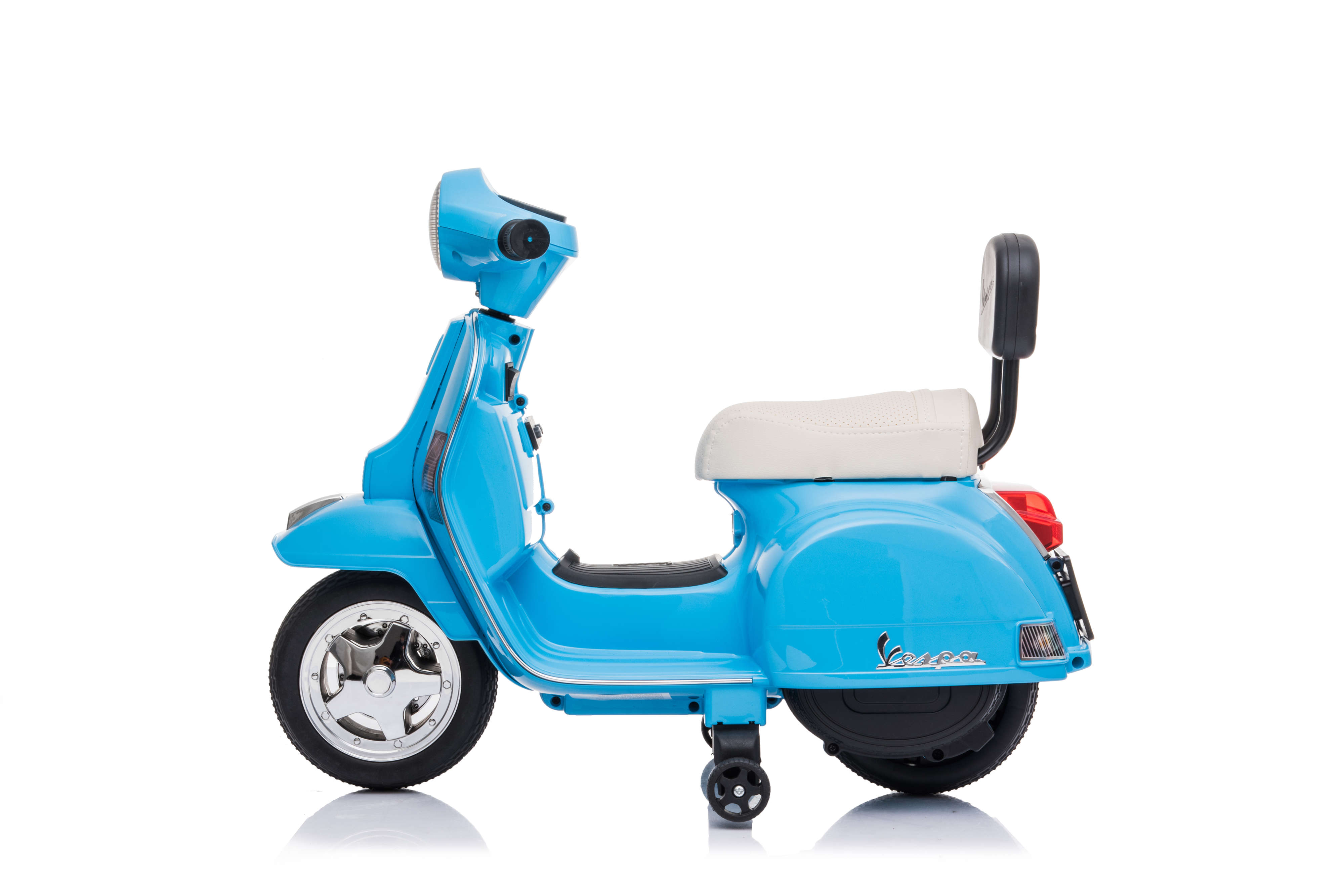 Foto 9 pulgar | Pingüe  Motocicleta Montable Eléctrica Para Niños Vespa Px150 - Licencia Oficial | Batería 6v 4.5ah | Música  Pedal