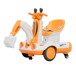 Foto 1 | Coche Eléctrico Movible Komfort Con Diseño De Excavadora