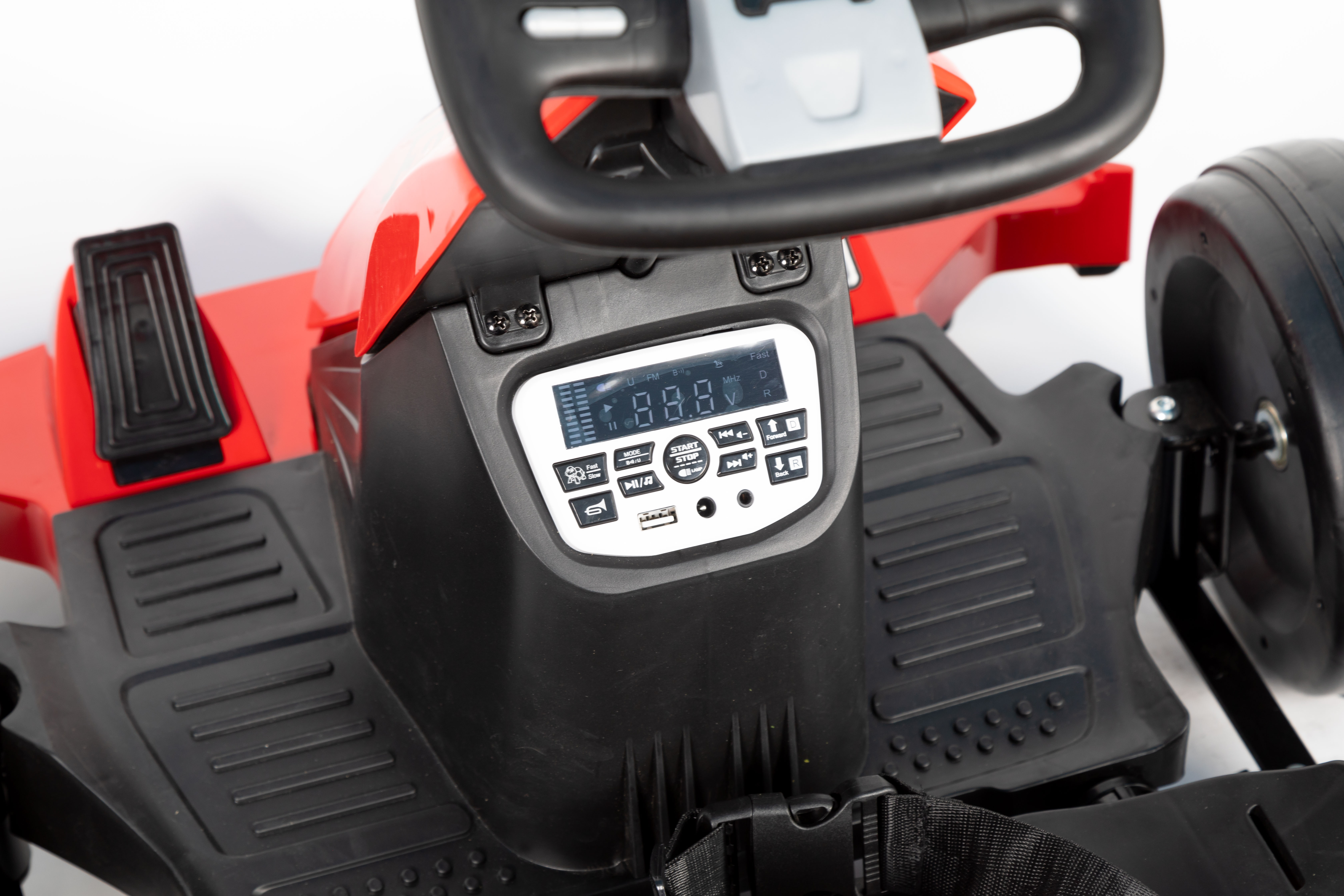 Foto 7 pulgar | Go Kart Carrito Montable Eléctrico Con Control Remoto Para Niños