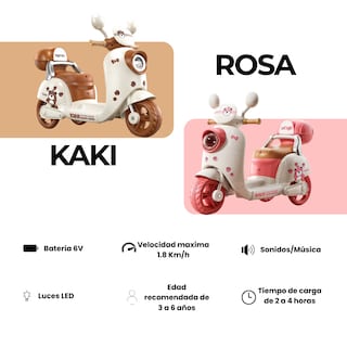 Foto 2 | Mini Motocicleta Infantil Eléctrica Komfort