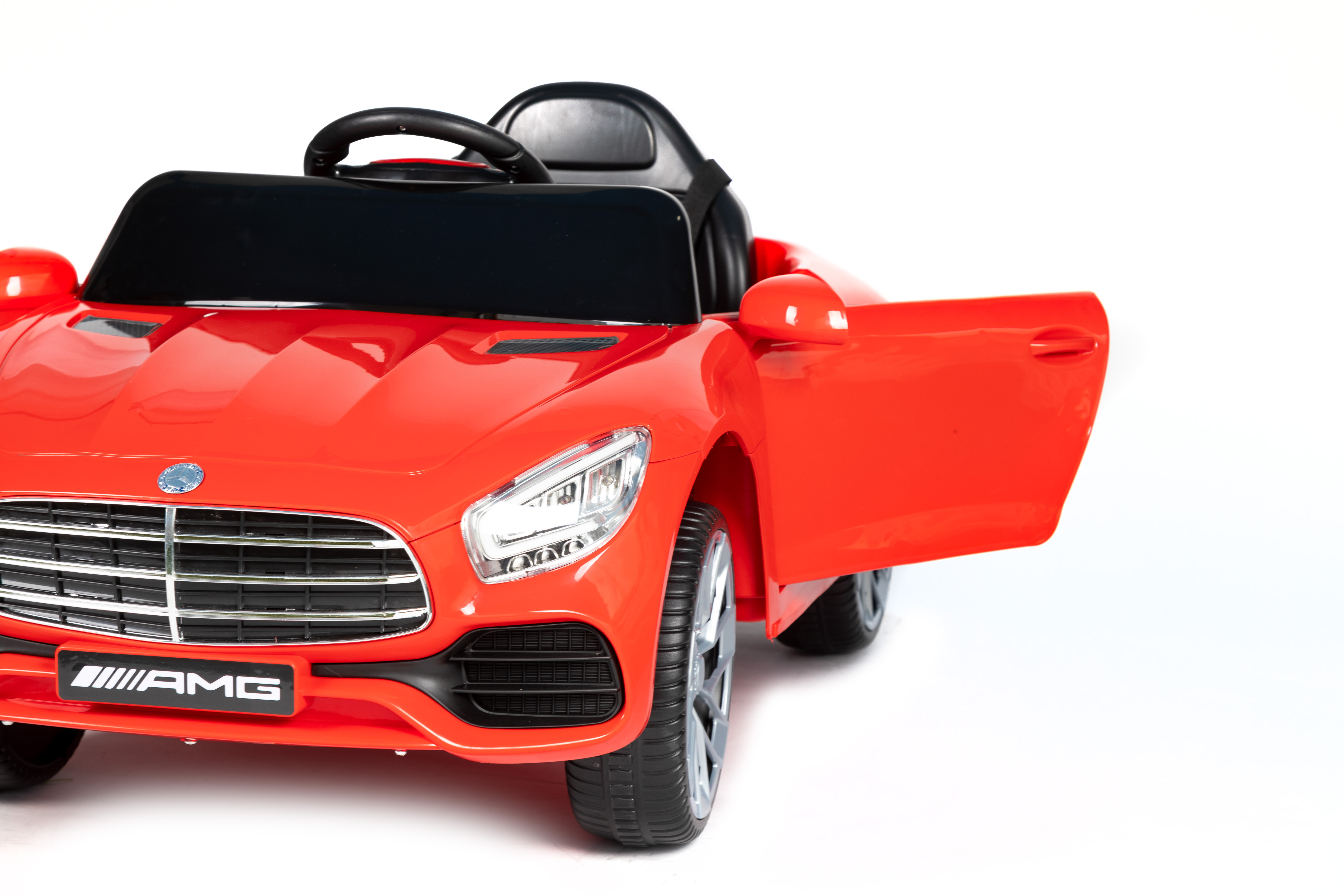 Foto 6 pulgar | Carrito Montable Eléctrico Mercedez Benz Con Control Remoto