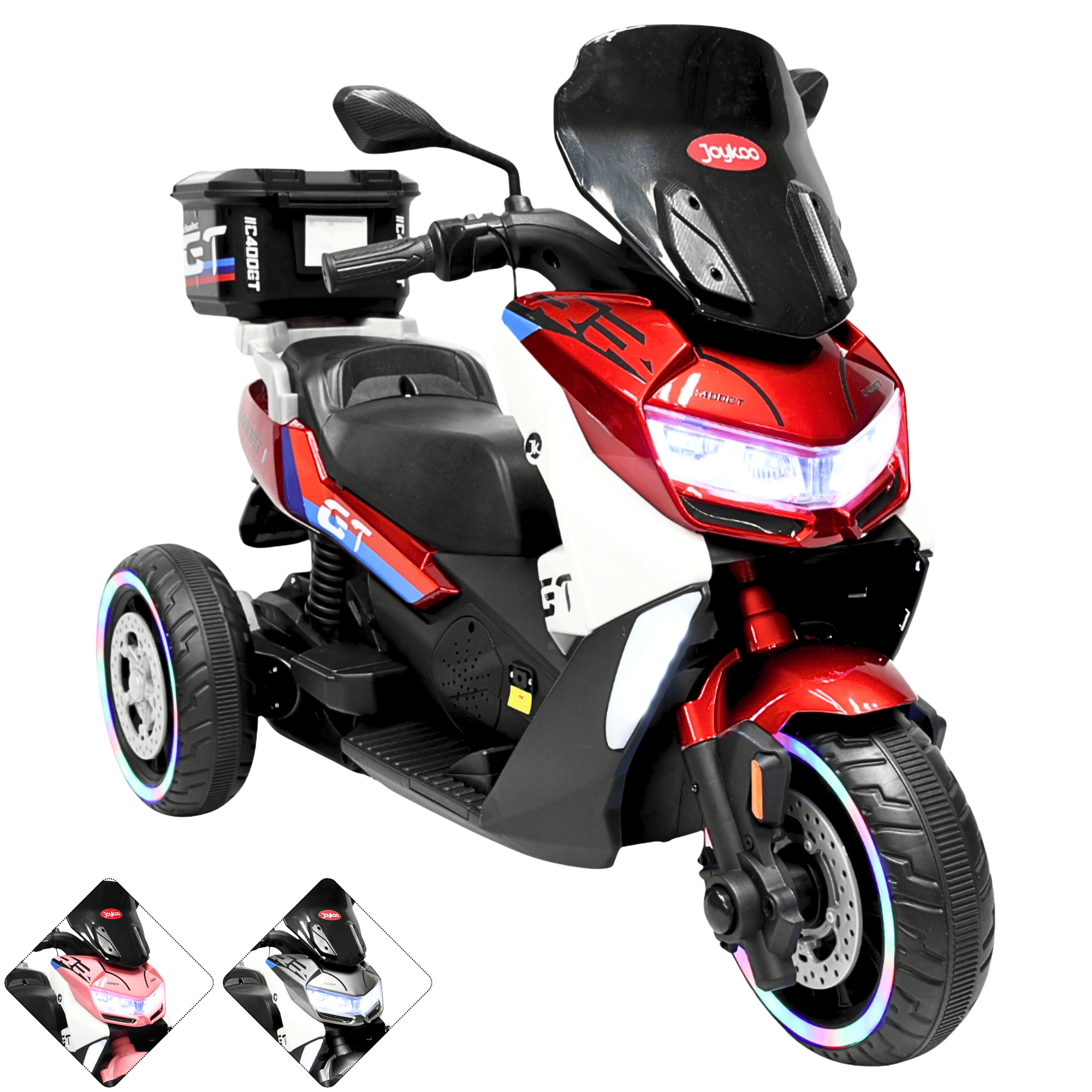 Foto 2 pulgar | Motocicleta Montable Eléctrica Para Niños Luces Sonido Conexión Usb Y Bluetooth Batería 6v Apta A Partir De 3 Años