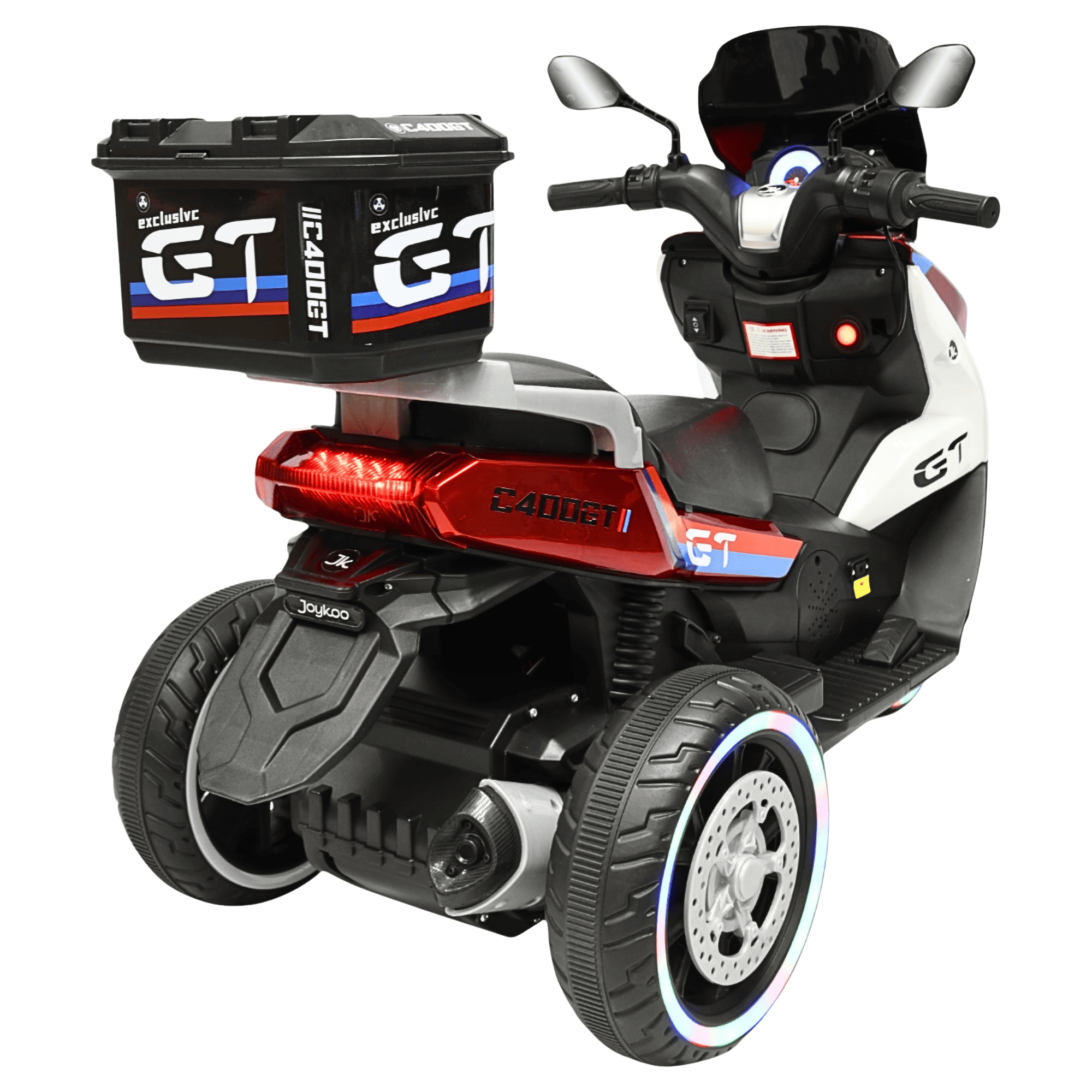 Foto 7 | Motocicleta Montable Eléctrica Para Niños Luces Sonido Conexión Usb Y Bluetooth Batería 6v Apta A Partir De 3 Años