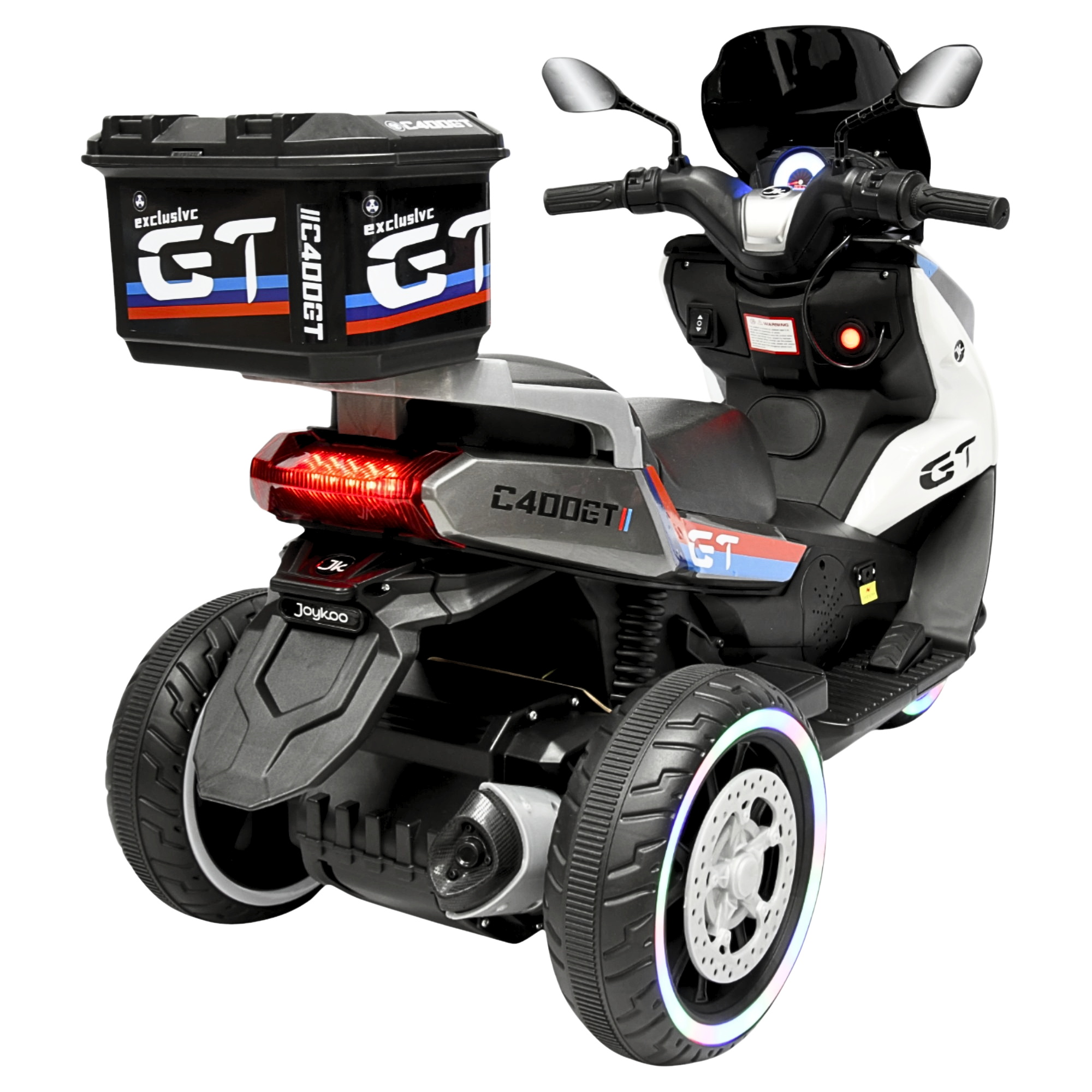 Foto 8 pulgar | Motocicleta Montable Eléctrica Para Niños Luces Sonido Conexión Usb Y Bluetooth Batería 6v Apta A Partir De 3 Años