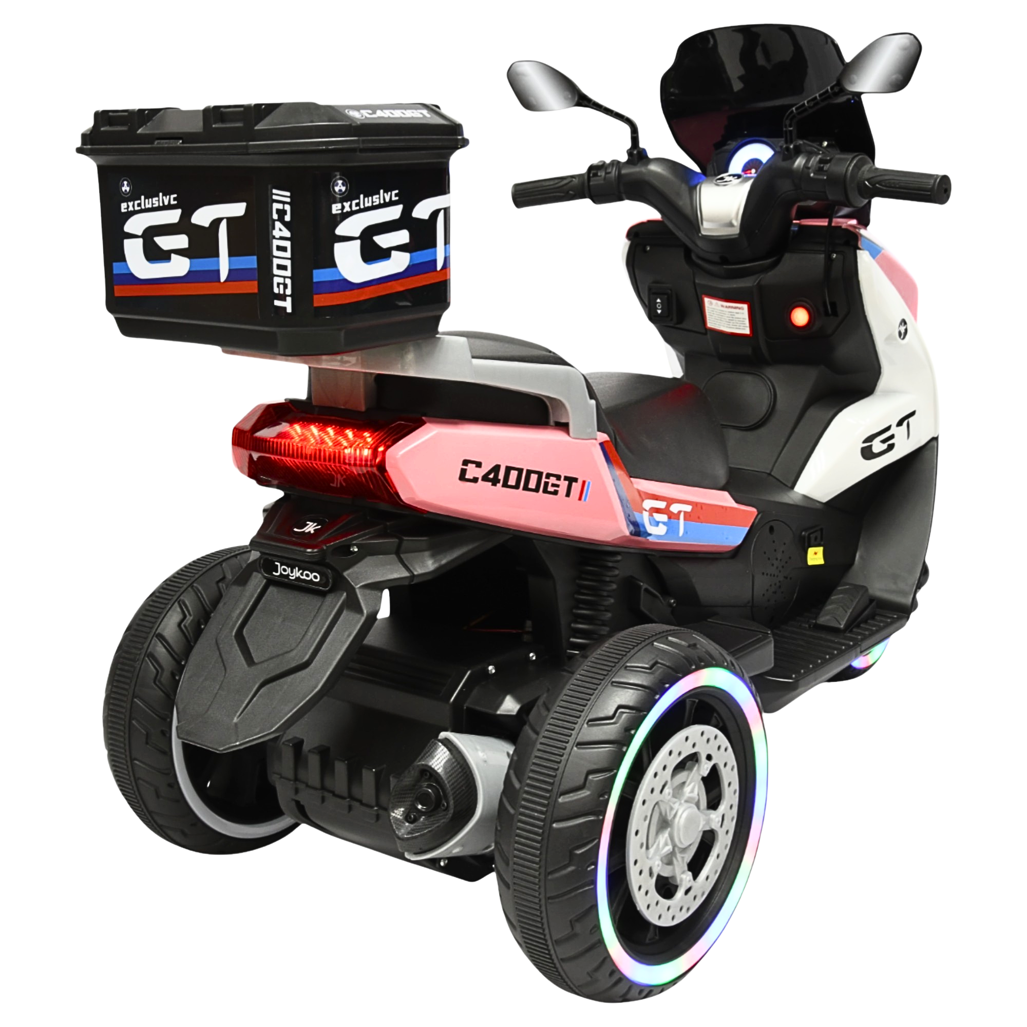 Foto 8 pulgar | Motocicleta Montable Eléctrica Para Niños Luces Sonido Conexión Usb Y Bluetooth Batería 6v Apta A Partir De 3 Años