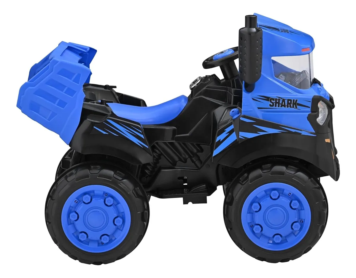 Foto 4 | Camión Montable Eléctrico Prinsel Monster Ghost 12v Azul