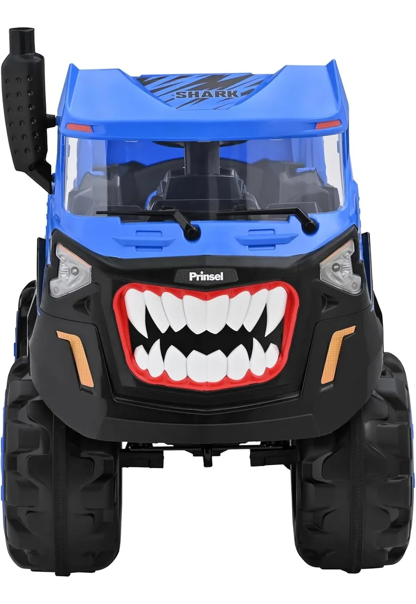 Foto 6 pulgar | Camión Montable Eléctrico Prinsel Monster Ghost 12v Azul