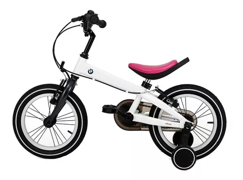 Foto 2 pulgar | Bicicleta BMW R14 Kid Running Bike Blanca