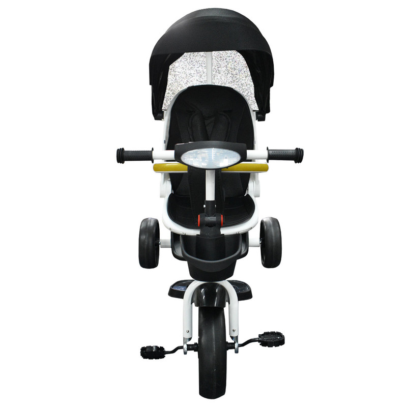 Triciclo Infantil con Asiento 360º Generico Negro