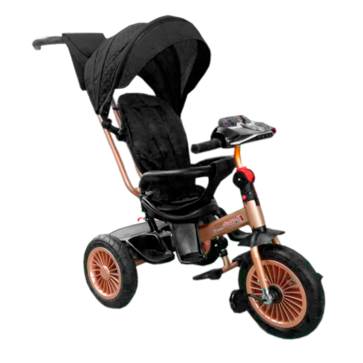 Foto 5 pulgar | Triciclo Infantil don Asiento Reclinable Gris