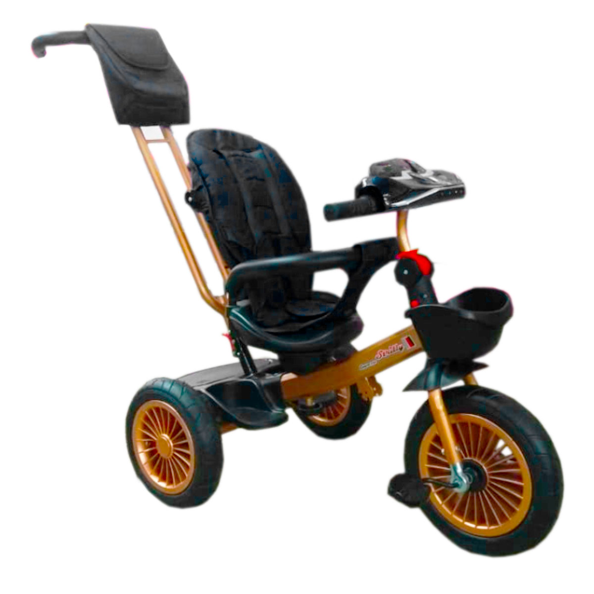 Foto 6 pulgar | Triciclo Infantil don Asiento Reclinable Gris