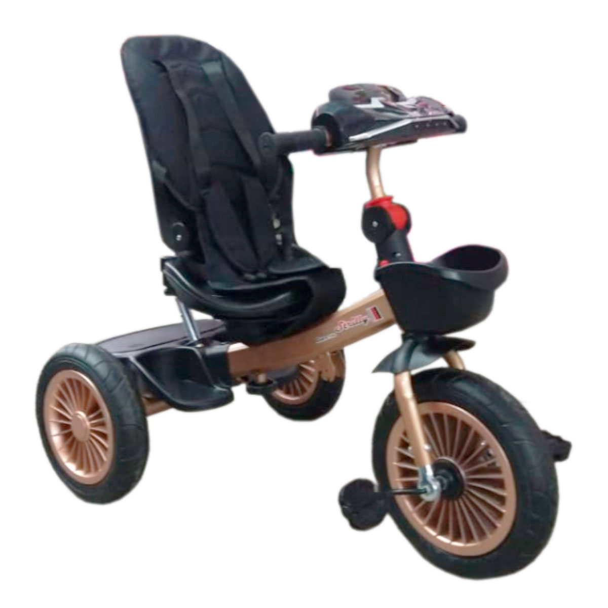 Foto 7 pulgar | Triciclo Infantil don Asiento Reclinable Gris
