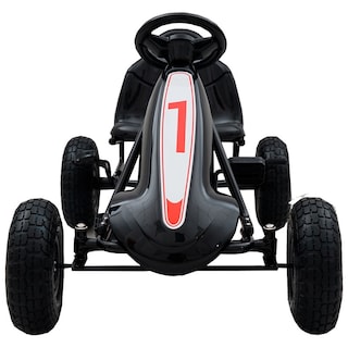 Foto 3 | Go Kart Infantil con Pedales y Llantas de Aire color Negro
