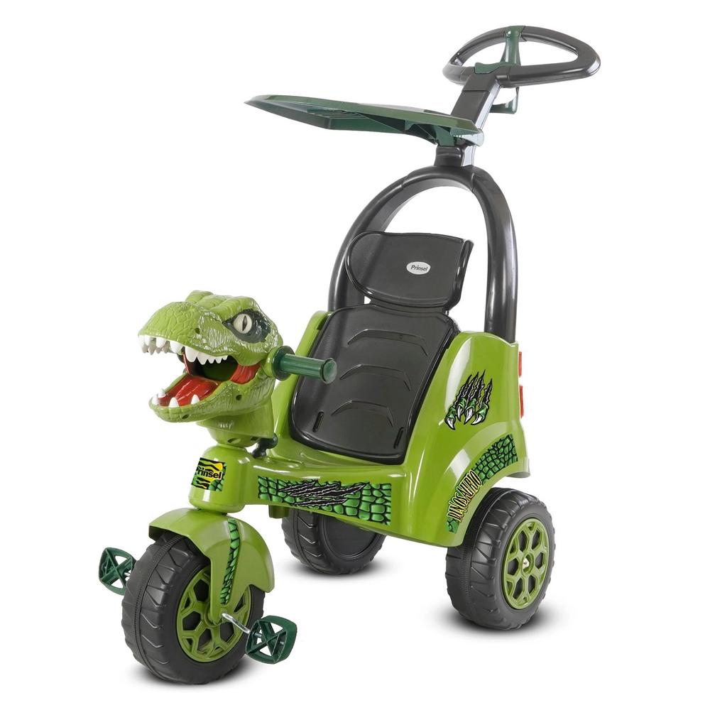 Foto 2 pulgar | Triciclo Montable Infantil Prinsel con y sin Empuje Dinosaurio