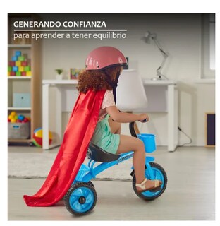 Foto 3 | Triciclo Bicicleta Para Niños Infantil Cesta Cajuela