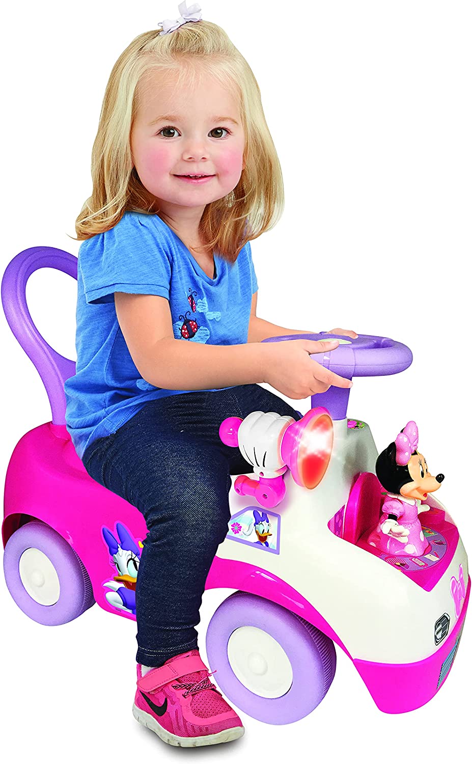 Foto 4 pulgar | Montable Kiddieland Minnie Mouse color Rosa