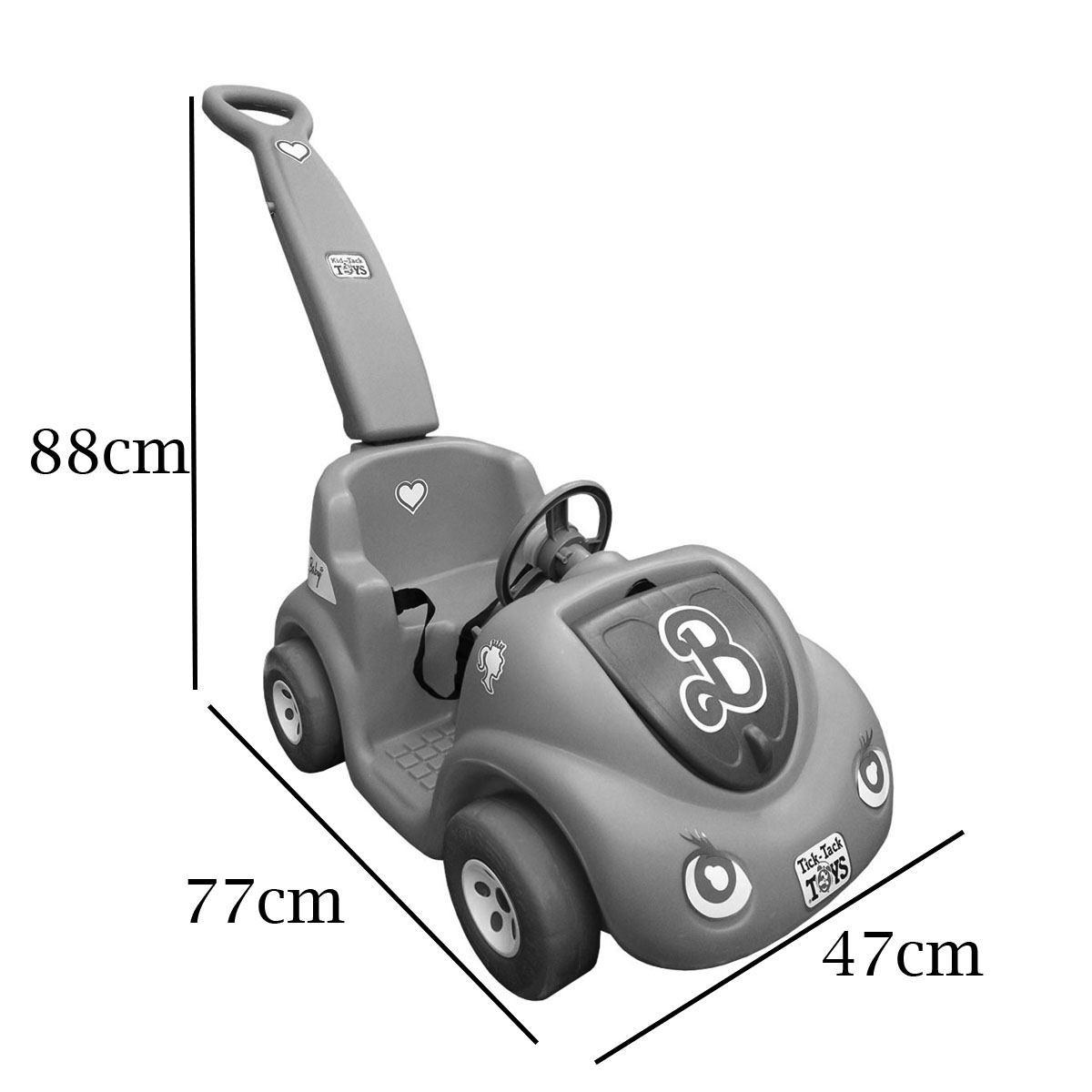 Foto 5 pulgar | Montable Tick Tack Mini Car Special Batman