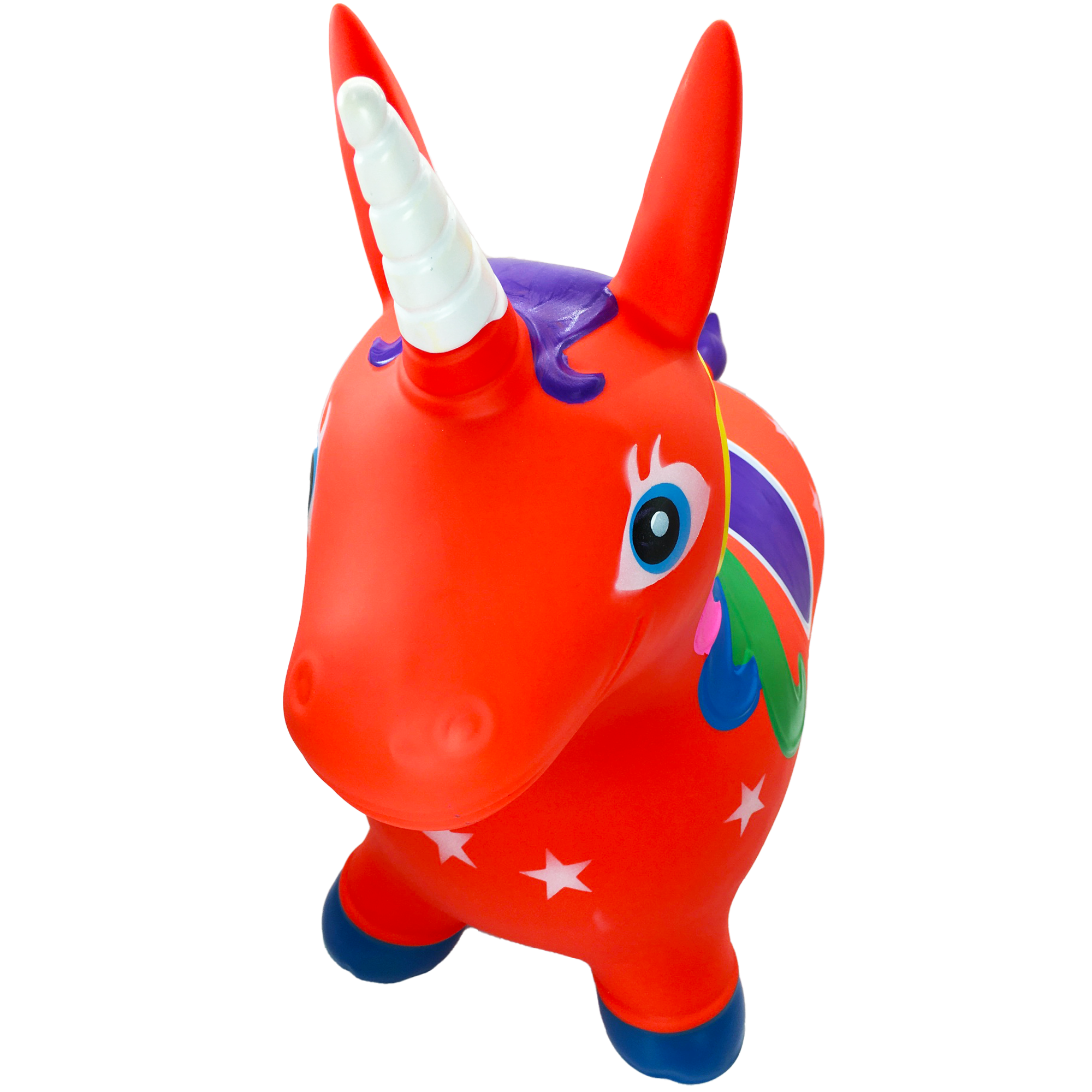 Foto 2 | Montable Unicornio Inflable Brincolín Ecobaby Original para Niños