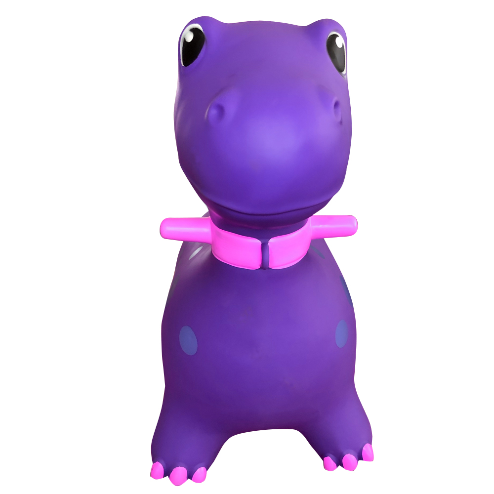 Foto 5 | Montable Inflable Brincolín Ecobaby Original Dinosaurio Violeta para Niños