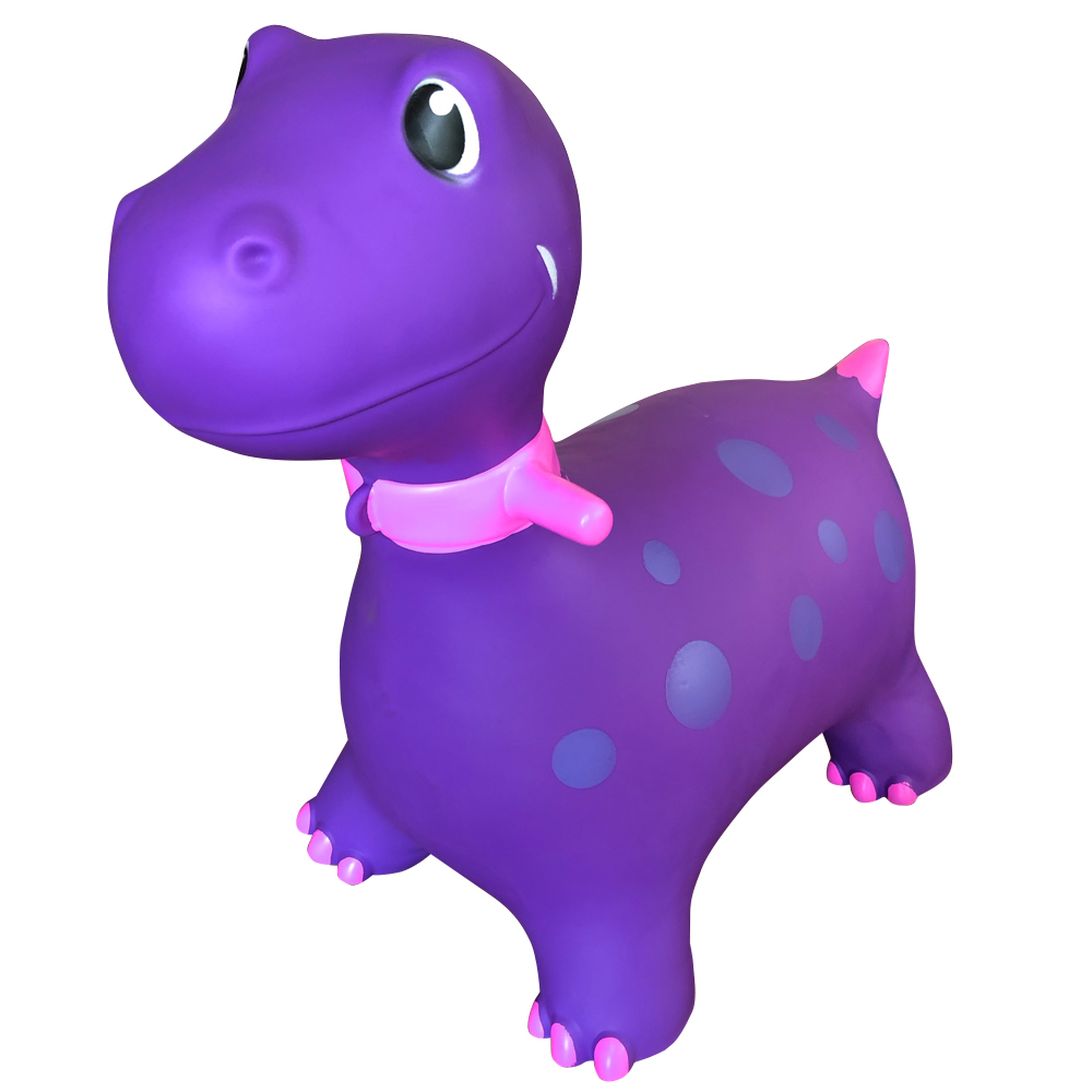 Foto 6 | Montable Inflable Brincolín Ecobaby Original Dinosaurio Violeta para Niños