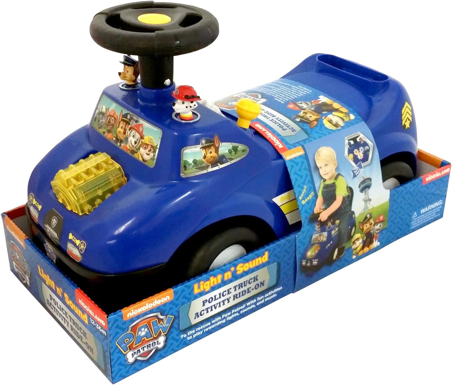 Foto 4 pulgar | Carrito Montable Kiddieland Paw Patrol Police