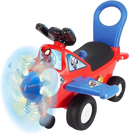 Foto 2 pulgar | Montable Kiddieland Spider-Man con Luz y Sonido