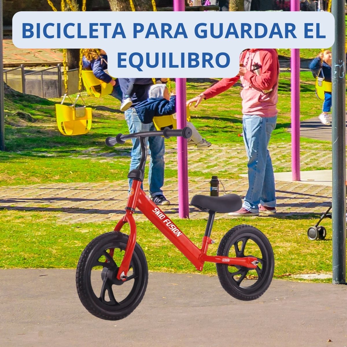 Foto 2 | Bicicleta de Equilibrio Yei color Rojo