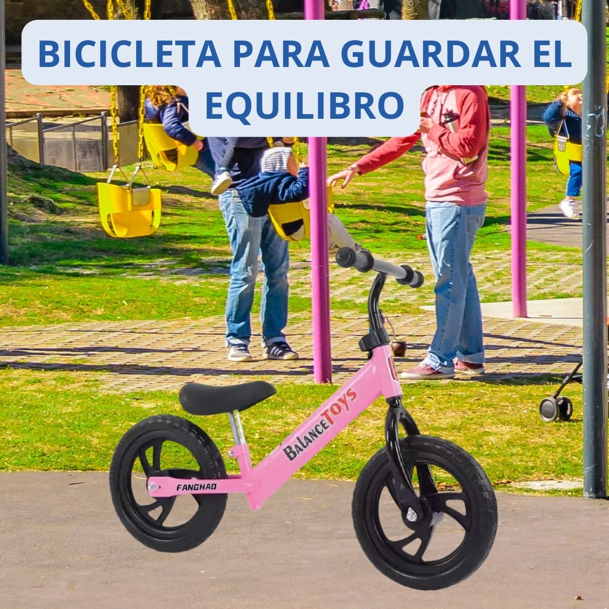 Foto 2 | Bicicleta de Equilibrio Yei color Rosa